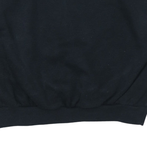 Womens UK Size 8 Adidas Black Pullover Sweatshirt
