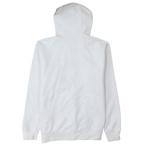 Mens UK Size L Nike White Pullover Hoodie