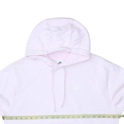 Womens UK Size M Nike Pink Pullover Hoodie