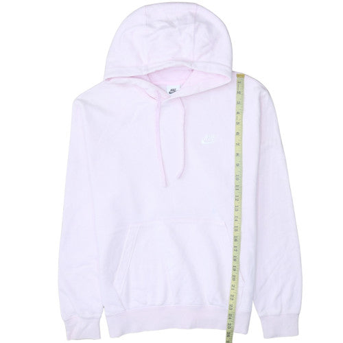 Womens UK Size M Nike Pink Pullover Hoodie
