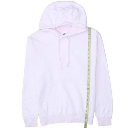 Womens UK Size M Nike Pink Pullover Hoodie
