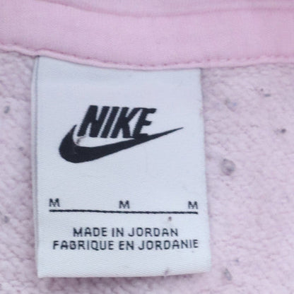 Womens UK Size M Nike Pink Pullover Hoodie