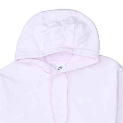 Womens UK Size M Nike Pink Pullover Hoodie