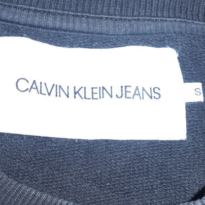 Mens UK Size S Calvin Klein Jeans Black Pullover Sweatshirt