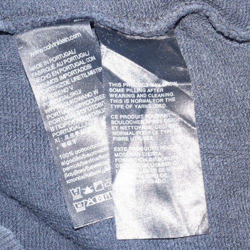 Mens UK Size S Calvin Klein Jeans Black Pullover Sweatshirt