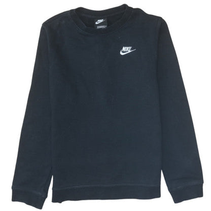 Nike Girls Black XL Fleece Crew Neck Pullover Sweatshirt