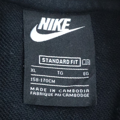 Nike Girls Black XL Fleece Crew Neck Pullover Sweatshirt