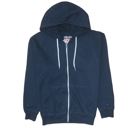 Mens UK Size M Lee Cooper Blue Full Zip Hoodie