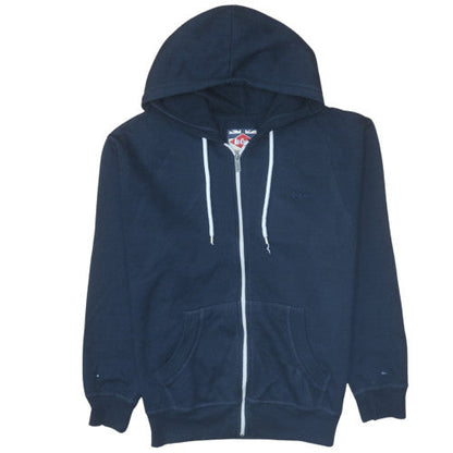 Mens UK Size M Lee Cooper Blue Full Zip Hoodie