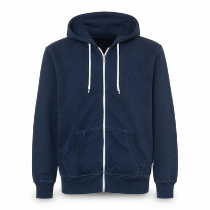 Mens UK Size M Lee Cooper Blue Full Zip Hoodie