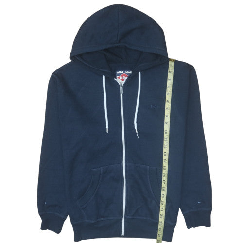 Mens UK Size M Lee Cooper Blue Full Zip Hoodie