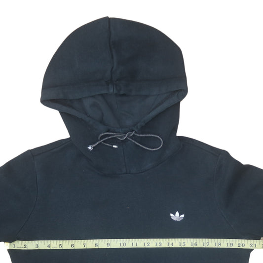 Womens UK Size 14 Adidas Black Tunic Hoodie