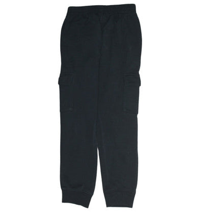 Jordan Boys Black Jogger Trousers 10-12 Years Elastic Waist Fleece