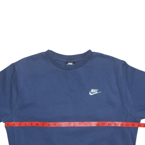 Mens UK Size M Nike Blue Pullover Sweatshirt