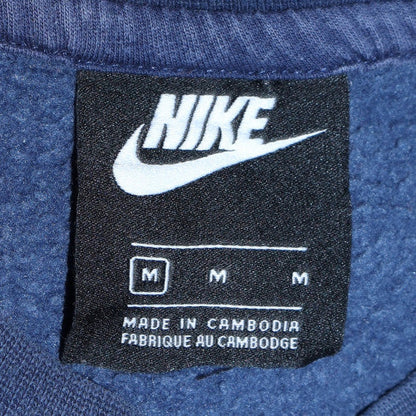 Mens UK Size M Nike Blue Pullover Sweatshirt
