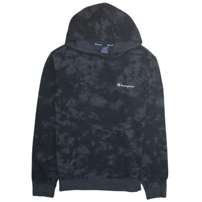 Womens UK Size L Champion Black Pullover Hoodie