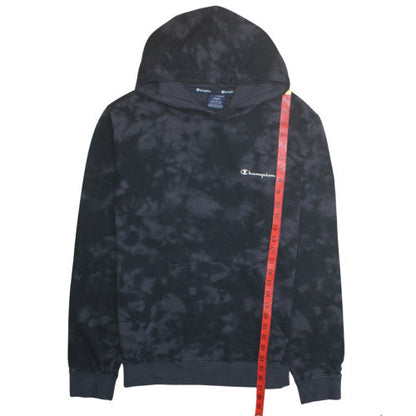 Womens UK Size L Champion Black Pullover Hoodie