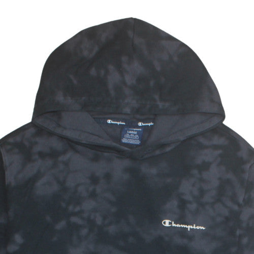 Womens UK Size L Champion Black Pullover Hoodie