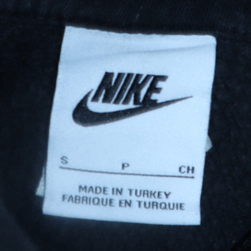 Womens UK Size S Nike Black Pullover Hoodie