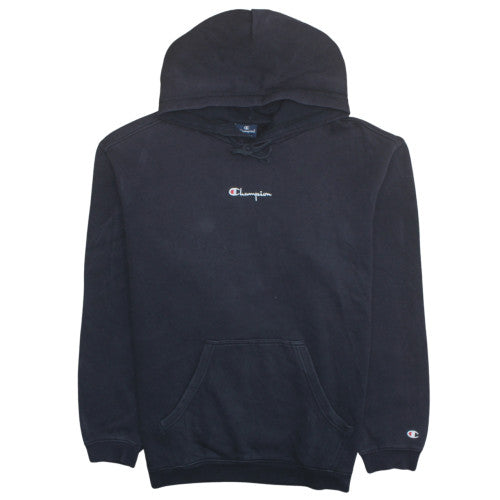 Womens UK Size M Champion Black Pullover Hoodie