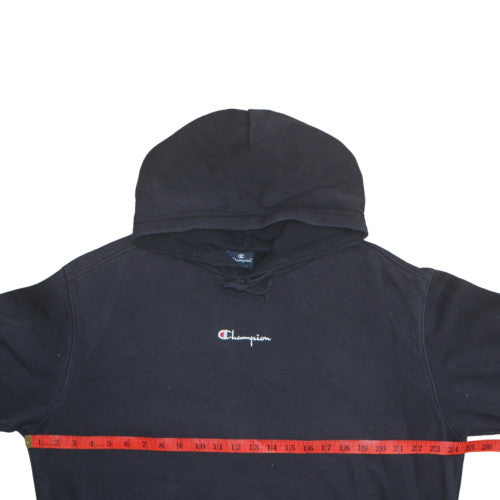 Womens UK Size M Champion Black Pullover Hoodie
