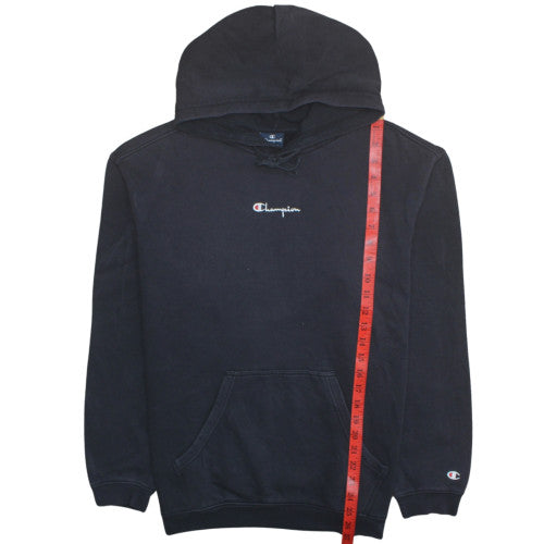 Womens UK Size M Champion Black Pullover Hoodie