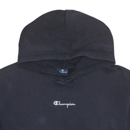 Womens UK Size M Champion Black Pullover Hoodie
