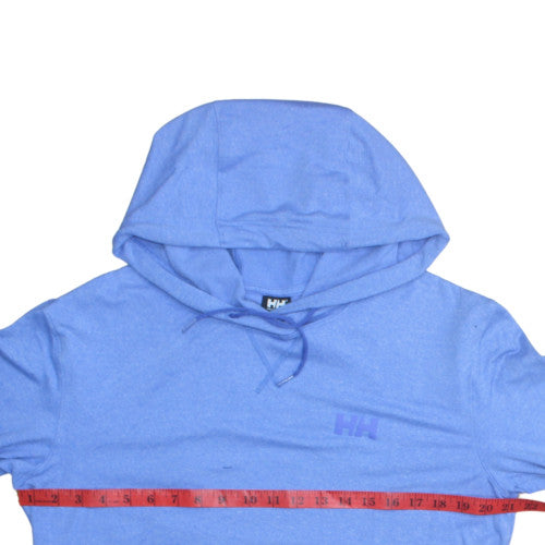 Mens UK Size M Helly Hansen Blue Pullover Hoodie