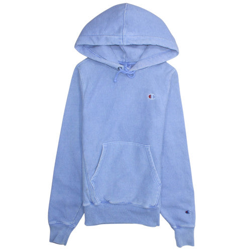 Womens UK Size XS Champion Blue Pullover Hoodie
