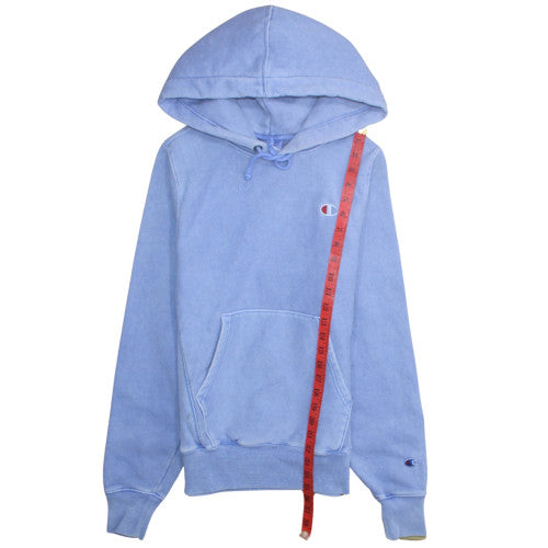 Womens UK Size XS Champion Blue Pullover Hoodie
