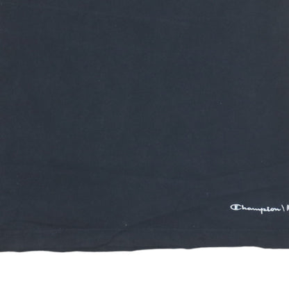 Champion MLB Black T-Shirt Men Medium Cotton Short Sleeve Sports