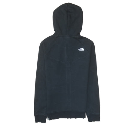 Womens UK Size S The North Face Black Full Zip Hoodie