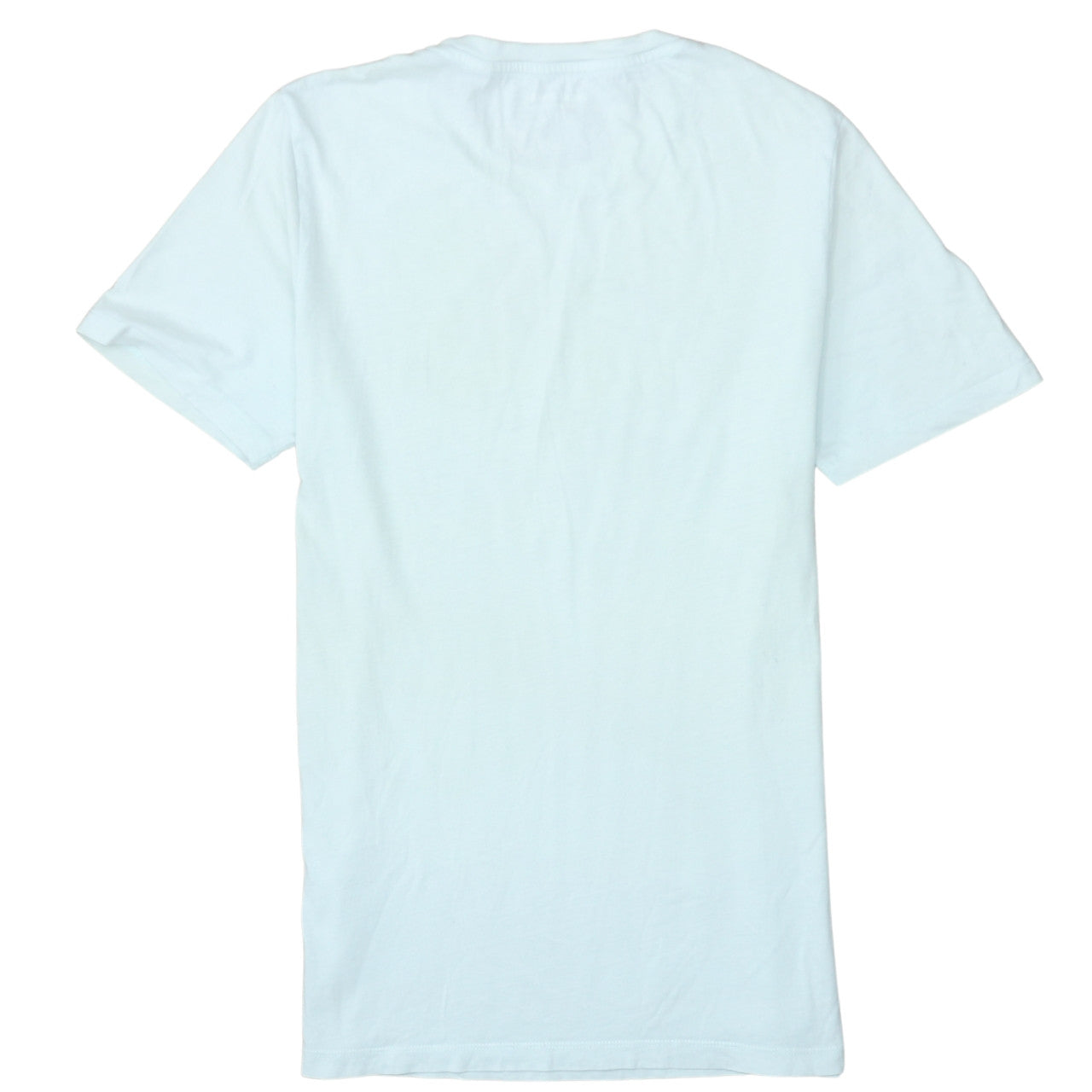 Jack & Jones Men's White Graphic Logo Crew Neck T-Shirt Size L