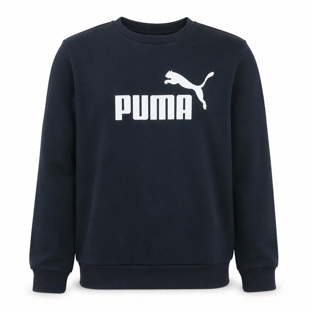 Mens UK Size M Puma Black Pullover Sweatshirt