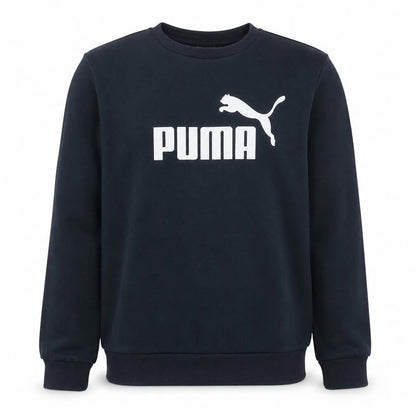 Mens UK Size M Puma Black Pullover Sweatshirt