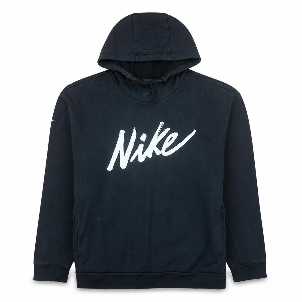 Womens UK Size M Nike Black Pullover Hoodie