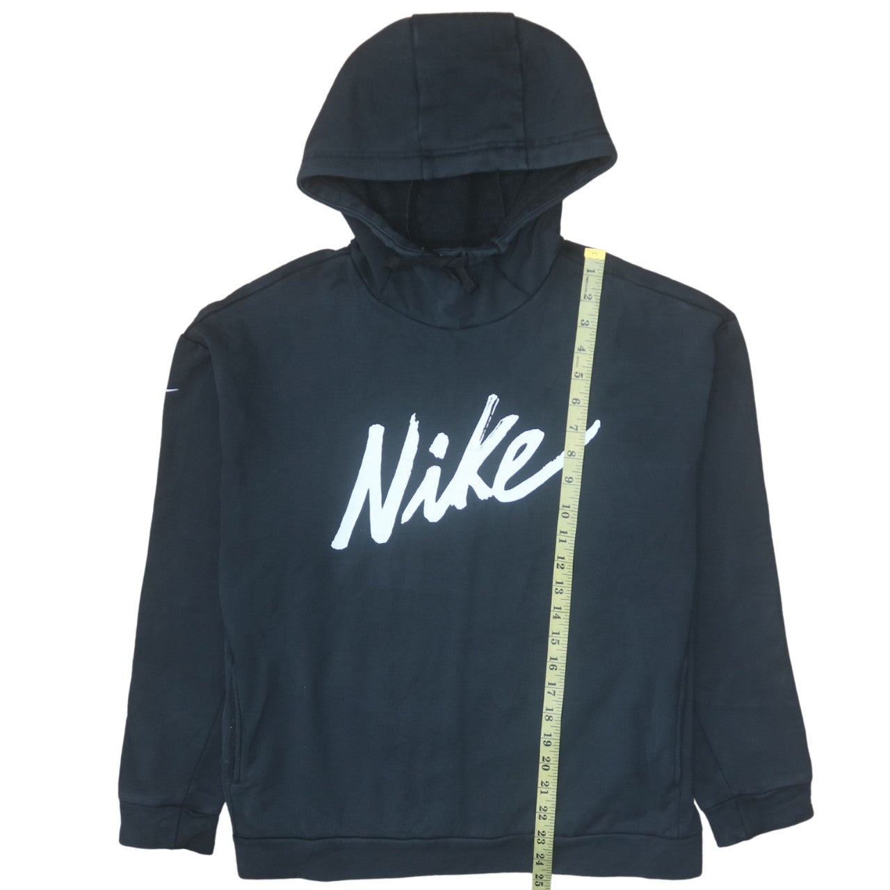Womens UK Size M Nike Black Pullover Hoodie