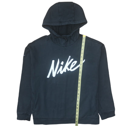 Womens UK Size M Nike Black Pullover Hoodie