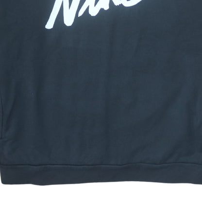 Womens UK Size M Nike Black Pullover Hoodie
