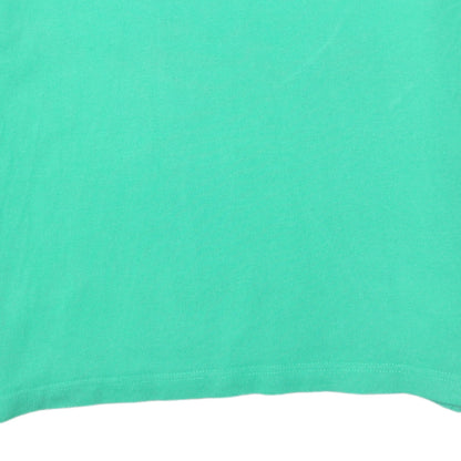 Tommy Hilfiger Men's Green Slim Fit Cotton Polo Shirt XL