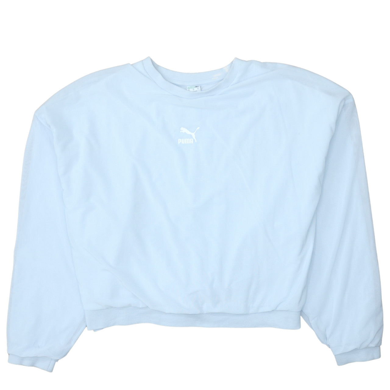 Womens UK Size XL Puma Blue Pullover Sweatshirt