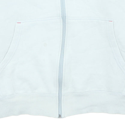 Mens UK Size M Fila White Full Zip Hoodie