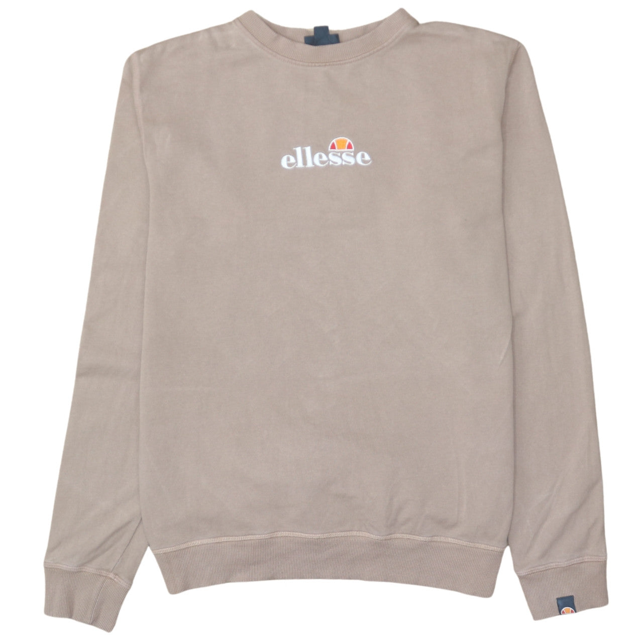 Womens UK Size 8 Ellesse Beige Pullover Sweatshirt