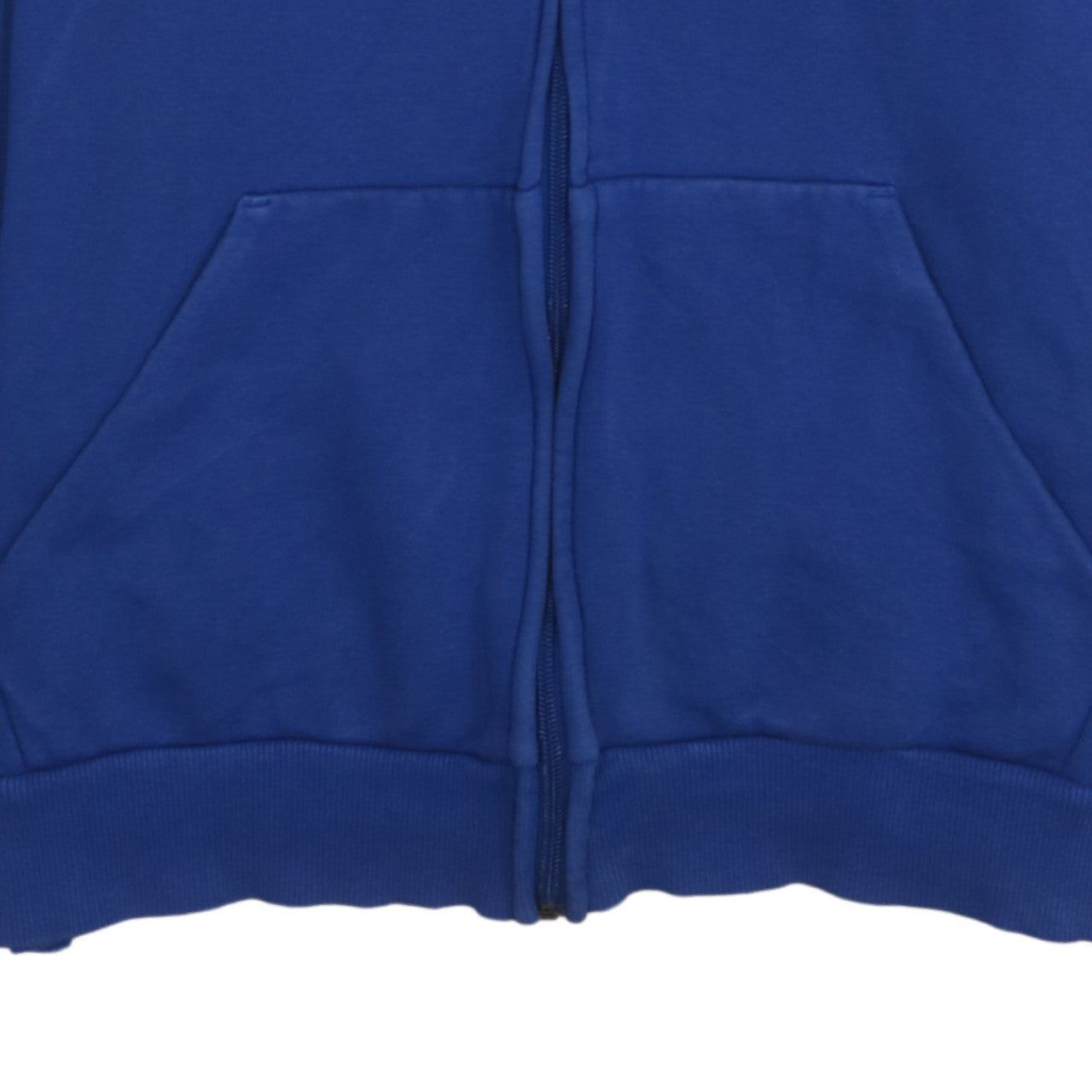 Mens UK Size M Puma Blue Full Zip Hoodie