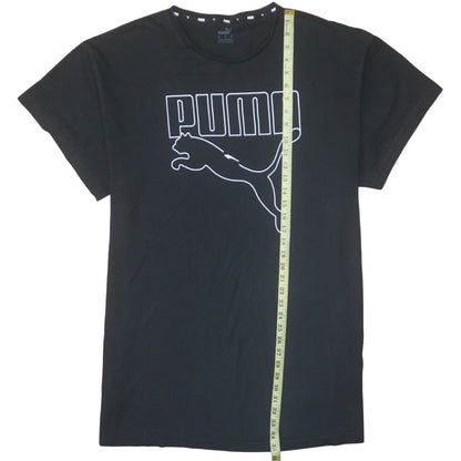 Puma Men's Black XL Graphic Logo Crew Neck T-Shirt