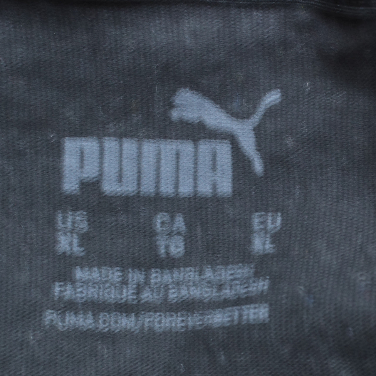 Puma Men's Black XL Graphic Logo Crew Neck T-Shirt