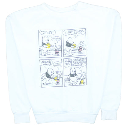 Womens UK Size S Primark White Pullover Sweatshirt