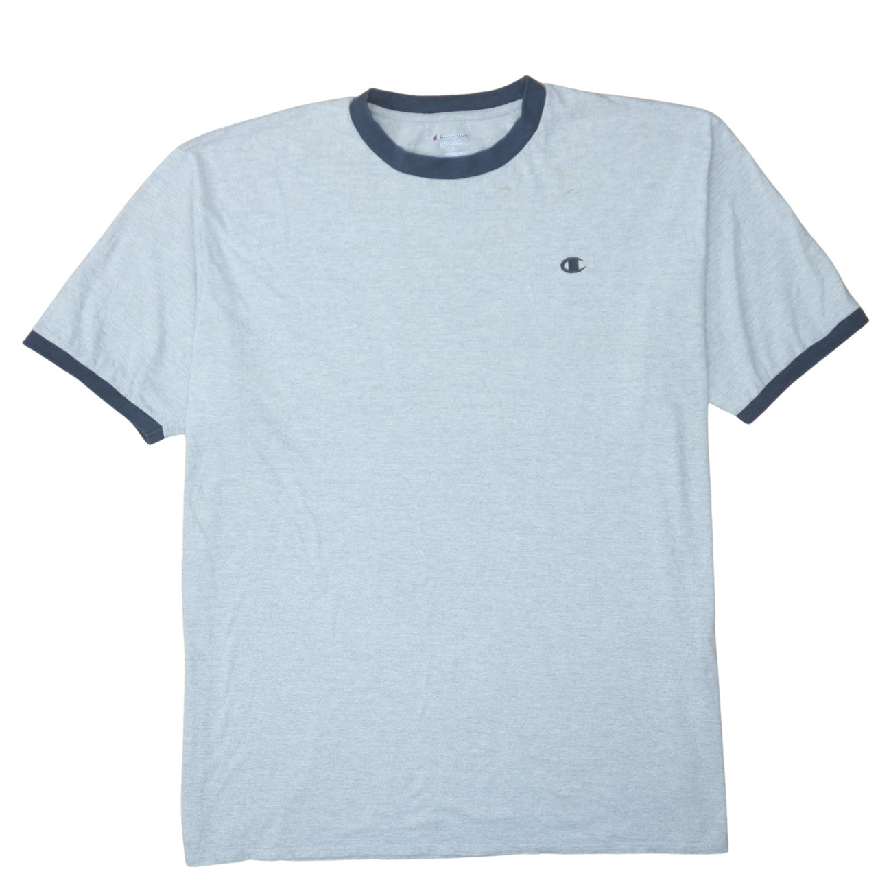 Champion Men's Grey Crew Neck Short Sleeve T-Shirt 4XLT