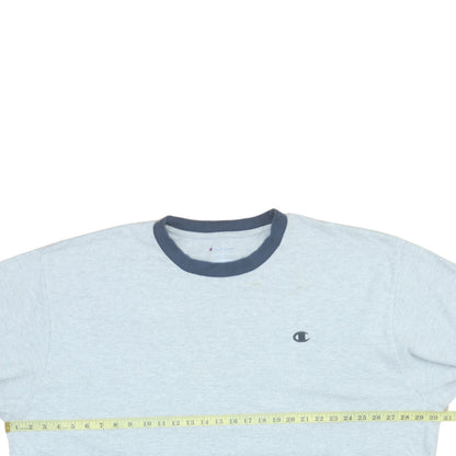 Champion Men's Grey Crew Neck Short Sleeve T-Shirt 4XLT