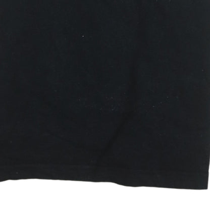 Ellesse Men's Black Short Sleeve Crew Neck Logo T-Shirt Size S